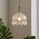 Modern Pendant Light Crystal Chandeliers Bedroom Luxury Glass Pendant Lamp for Home Decor