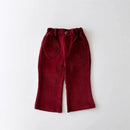 Baby Girl Cotton Trousers With Infant Toddler Child Flared Pant Spring Autumn Baby Clothes 1-7Y