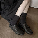 Leather Women Casual Loafers Women Shoe Spring Autumn Loafer Woman Shoes