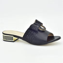 Shoes Women Luxury Women Wedding Shoes Decorated with Rhinestone Slip on Women Pumps