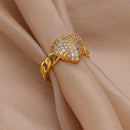 Rings For Women Open Female Ring Wedding Party Finger Jewelry Gift