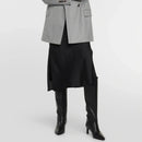 Women Boots Knight Knee High Boots Autumn Winter Leather Pointed Toe High Boots