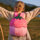 Pink Strawberry School Bags for Girls Waterproof Children Backpack Cherry Class Bags Back To School