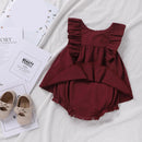 Summer Newborn Baby Girl Romper Baby Bodysuit Infant Clothing Sleeveless Baby Jumpsuit Dress Outfits 0-24 Months