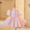 Girl's Dress Children's Flower Girl Wedding Little Girl Birthday Full-Year Baby Girl Princess Dress