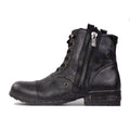 Genuine Leather Men Shoes Handmade Ankle Boots Boots Classic Shoes Motorcycle Men Boots