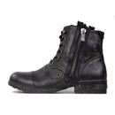 Genuine Leather Men Shoes Handmade Ankle Boots Boots Classic Shoes Motorcycle Men Boots