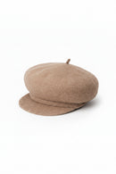 Brown beret on a white background, Obroi