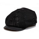 Black flat cap on a white background, Obroi