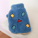 Autumn and Winter Pet Clothes Plush Warm Sweater Small and Medium-sized Dog Pullover