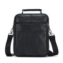 Genuine Leather Men's Crossbody Bag Chest Bags for Male Casual Shoulder Bag