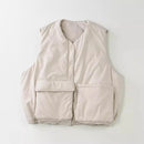 Women Vest Jackets Autumn Winter Casual Loose Sleeveless Outerwear Coat Female Large Waistcoat