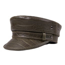 Military Cap Hat Army Green Winter Man Real Leather Beret Hat