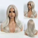 Lace Front Wig Long Straight Ombre lace Wig Cosplay part Wig Blonde Wigs For Women Lace Wig synthetic Lace Wig