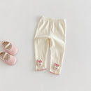 Girls' Little Rabbit Shirt Spring Baby Stylish Doll Collar Edition Shirt Children's Cute Spring Dress