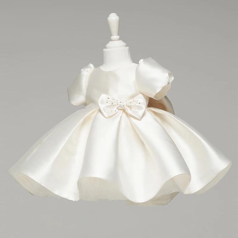 Girls Princess Dress Baby Birthday Party Dress Girls Summer Dress Wedding Performance Dress