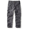 Cargo Pants Men Cotton Full Length Men Casual Pants Outdoor Military Cargo Trousers Men