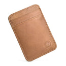 Men's Cardholder Wallet Luxury Designer Genuine Leather Credit Card Holder Portable