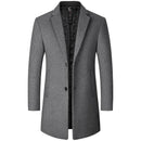 Men's Wool Coats Winter Jacket Casual Coat Men Clothing Woolen Overcoat