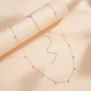 925 Sterling Silver Body Waist Chain Adjustable Body Belly Chain for Women Summer Jewelry