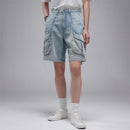 Women's shorts Summer Retro Women's Jeans Blue shorts Denim shorts Pants female