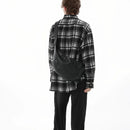 Crossbody Bag Men Croissant Men's Crossbody Bag Luxury Soft Leather Shoulder Bags Male Large Capacity