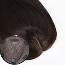 8x8inch Silk Base Human Hair Toupee 12inch Same Length Double Drawn Jewish Topper Natural Scalp Hairpieces