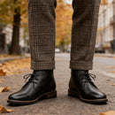 Leather Boots Retro Comfortable Brand Retro Ankle Boots