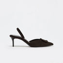 Women Sandals Summer Singbacks Mules Shoes Elegant Party Dress Striptease Sandalias
