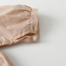 Kids Lace Collar Clothes Summer Children Short Sleeve Birthday Dress Poplin Lace Collar Girls