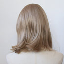 Short Honey Blonde Bob Wig Front Wig Long Straight Lace Front Wig Pre Plucked Hair