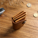 Genuine Leather Wallet  Vintage Original Purse With Coin Pocket Money Bag Card Holder