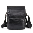 Men Genuine Leather Bag Natural Men Messenger Bag Vertical Men's Shoulder Crossbody Bag