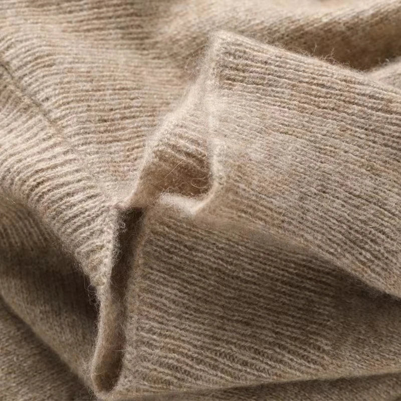 Cashmere Cape Draped Over Women's Knitted Warm Dual-purpose Scarf for Autumn and Winter