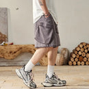 Cargo Shorts Men Loose Casual Short Sweatpants Basketball Shorts