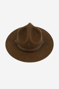 Wool Wide Brim Hat – Classic Military Style Instructor Hat