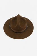 Wool Wide Brim Hat – Classic Military Style Instructor Hat