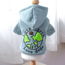 Small Dog Clothes Spring Autumn Cartoon Sweatshirt Cat Cute Hoodie Puppy Pullover Pug