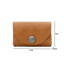 Genuine Leather Wallet  Vintage Original Purse With Coin Pocket Money Bag Card Holder