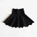 Autumn Winter Toddler Baby Girls Knitted Pleated Skirts Children Princess  Mini Skirt Kids Clothes 2-12Y