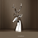 Nordic Home Art Ornaments Animal Figurines Creative Lucky Deer Porch Wine Cabinet Decor