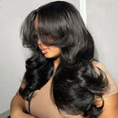 Butterfly Haircut Pop Layers Wig 200% Loose Wave Glueless Wig Pre Plucked 13x4 Lace Frontal Wig