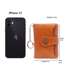 Women Credit Card Wallet Large Capacity Multi Card Case Wallet  Zipper Card Holder Cases