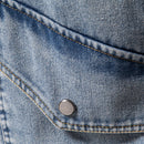 Autumn Winter Fur Collar Jacket for Men Warm Thicken Fleece Men Jeans Jacket and Coat Casual Denim Jacket Men