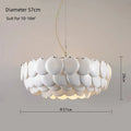 Design White Ceramic Lamp Pembridge Chandelier Creative Hanging Light