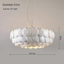 Design White Ceramic Lamp Pembridge Chandelier Creative Hanging Light