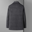Winter Keep Warm Men's Wool Trench Men Thick Business Casual Classic
