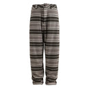 Striped Velvet Men Casual Pants Contrast Color Autumn Winter Male Trousers Casual