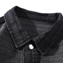 Spring Autumn Denim Jackets Men Cotton Casual Denim Outerwear Coats Mens Loose Jean Streetwear