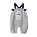 Newborn Baby Boys Pants Girls Cute Suspender Rompers Kids Clothing Toddler